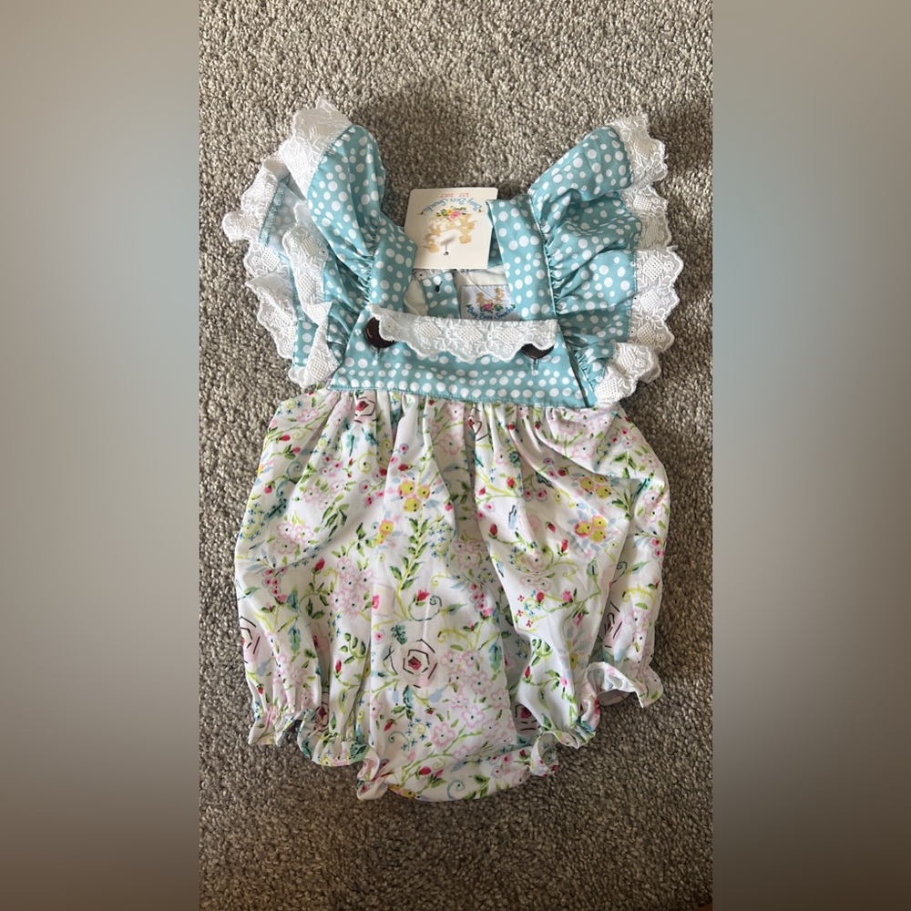 Busy Bees Smocks Bubble size 6 months NWT